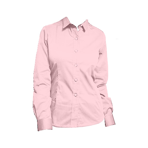 CAMISA PREZ MEETING DAMA MANGA LARGA - Vista 4